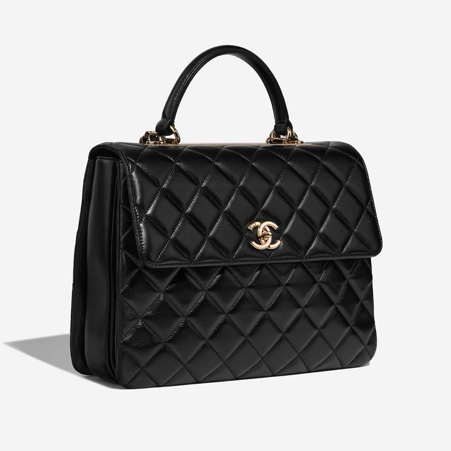 Chanel TrendyCC Large Black Side Front  | Sell your designer bag on Saclab.com
