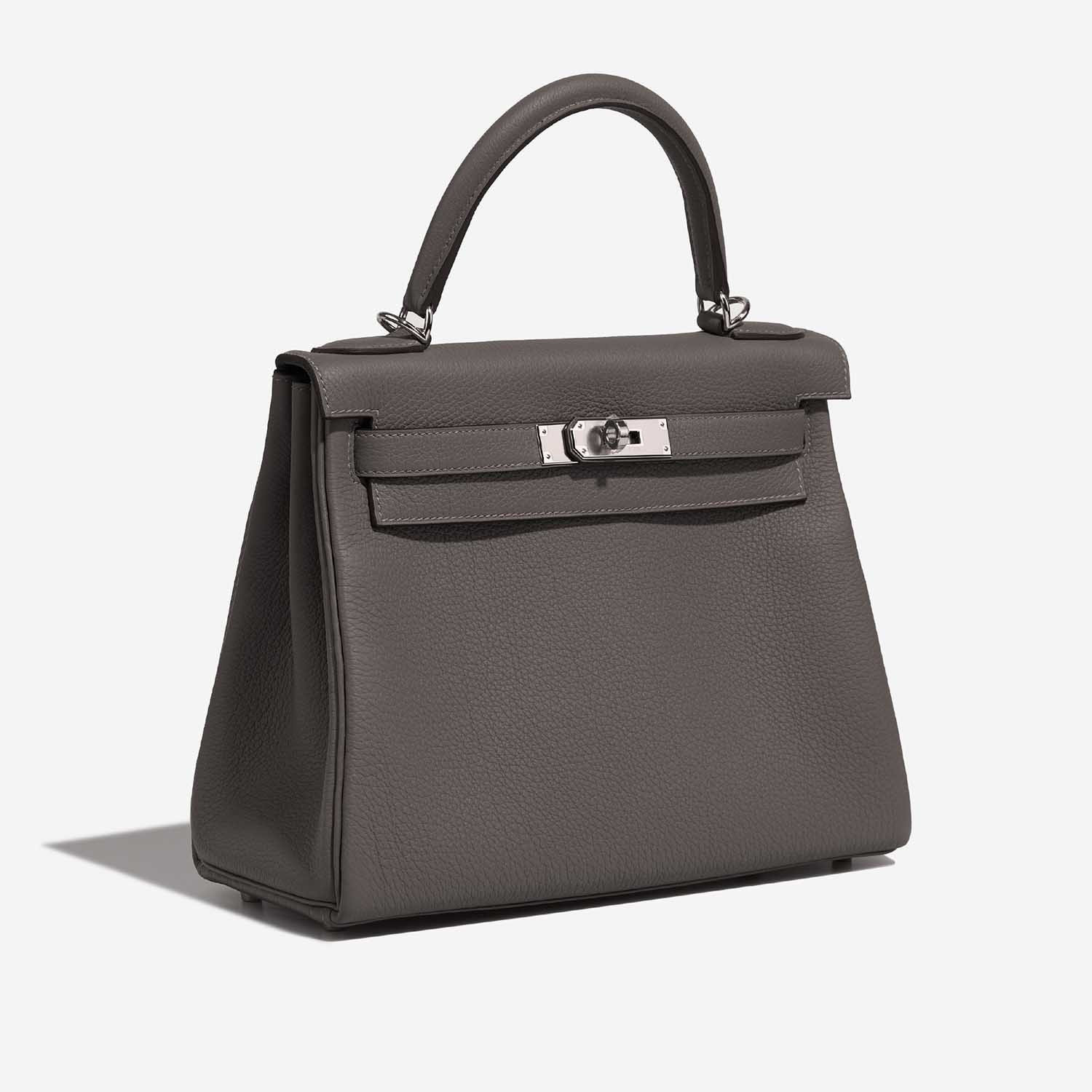 Hermès Kelly 28 GrisMeyer Side Front  | Sell your designer bag on Saclab.com