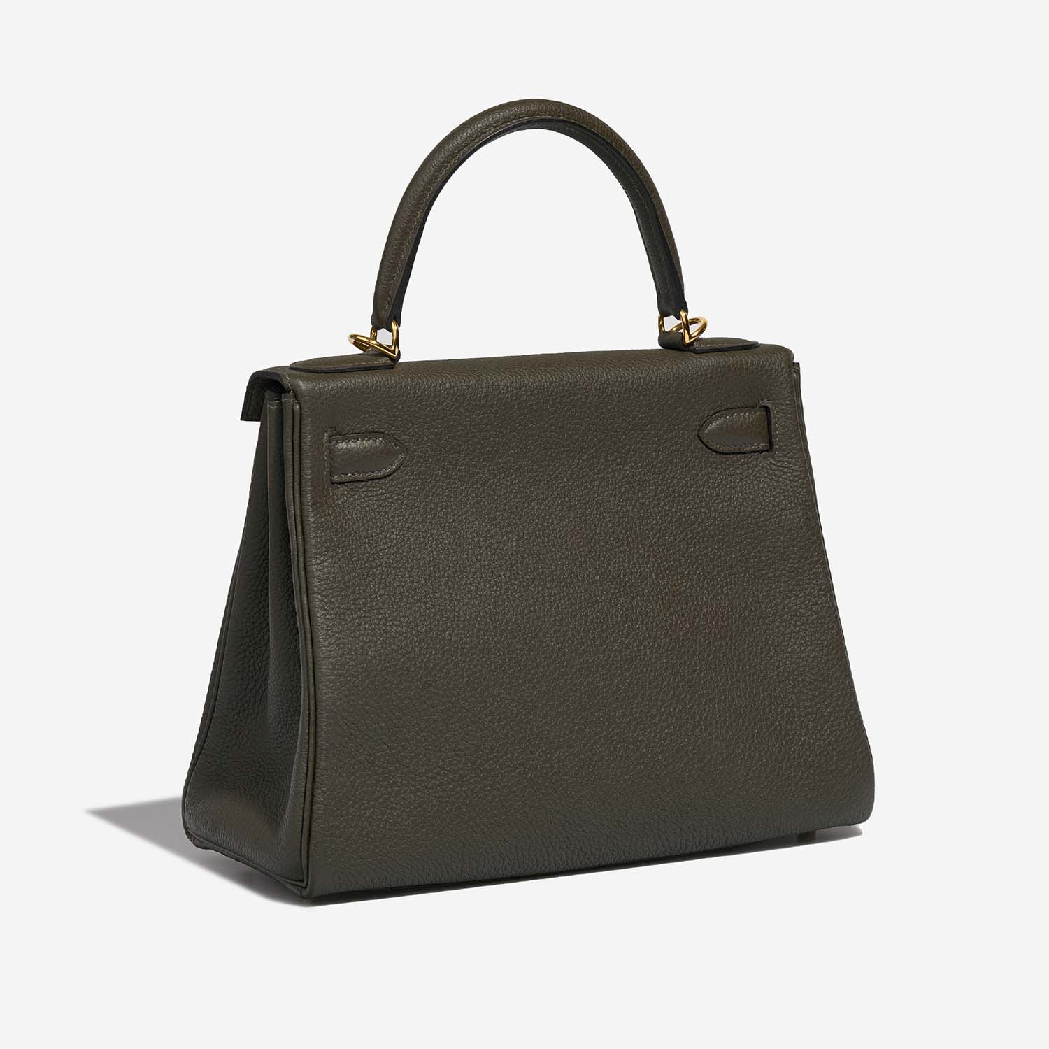 Hermès Kelly 28 VertDeGris Side Back | Sell your designer bag on Saclab.com