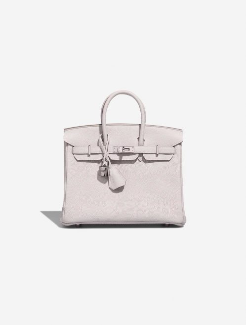 Hermès Birkin 25 GrisPale Front | Vendez votre sac de créateur sur Saclab.com
