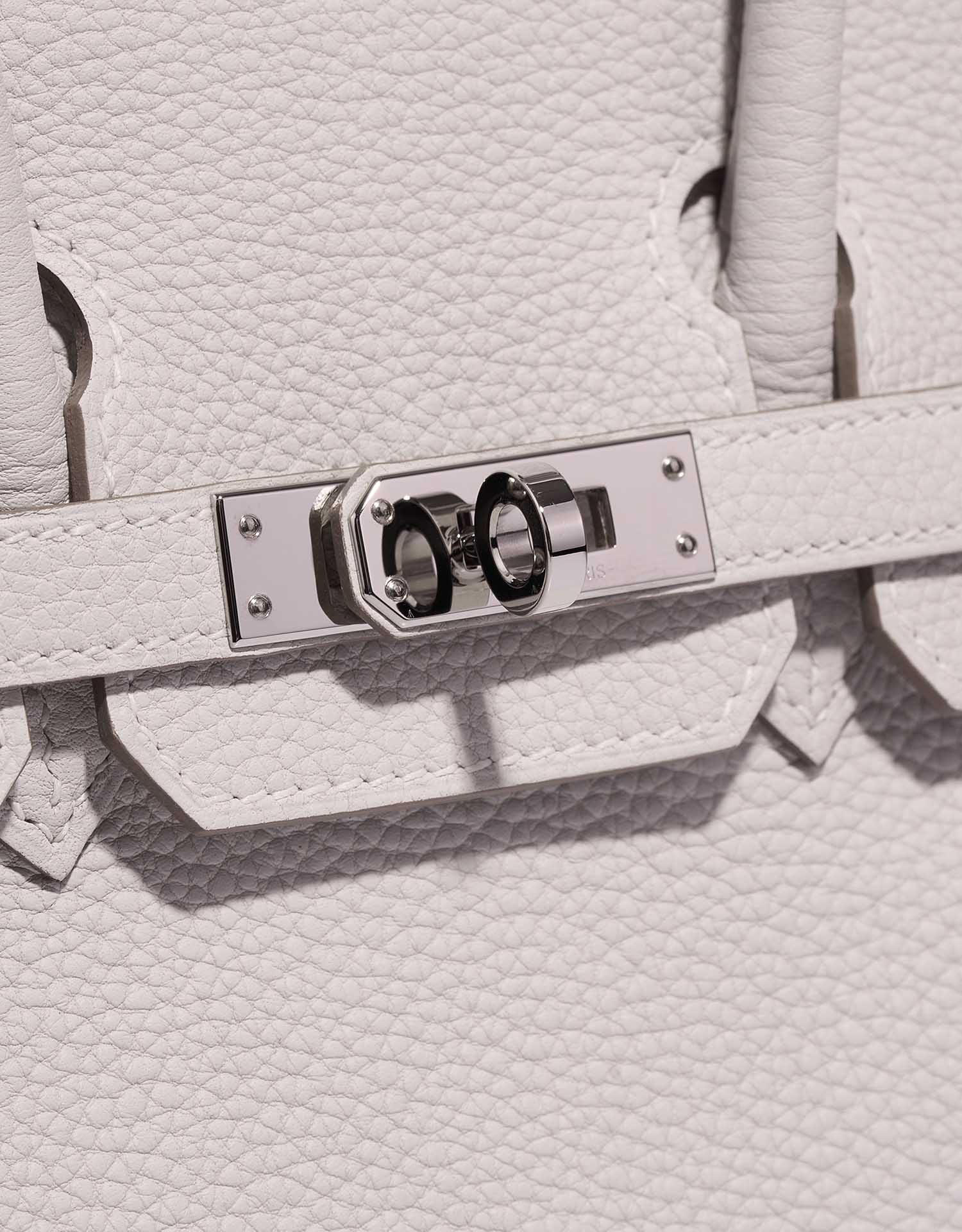 Hermès Birkin 25 GrisPale Système de fermeture | Vendez votre sac de créateur sur Saclab.com