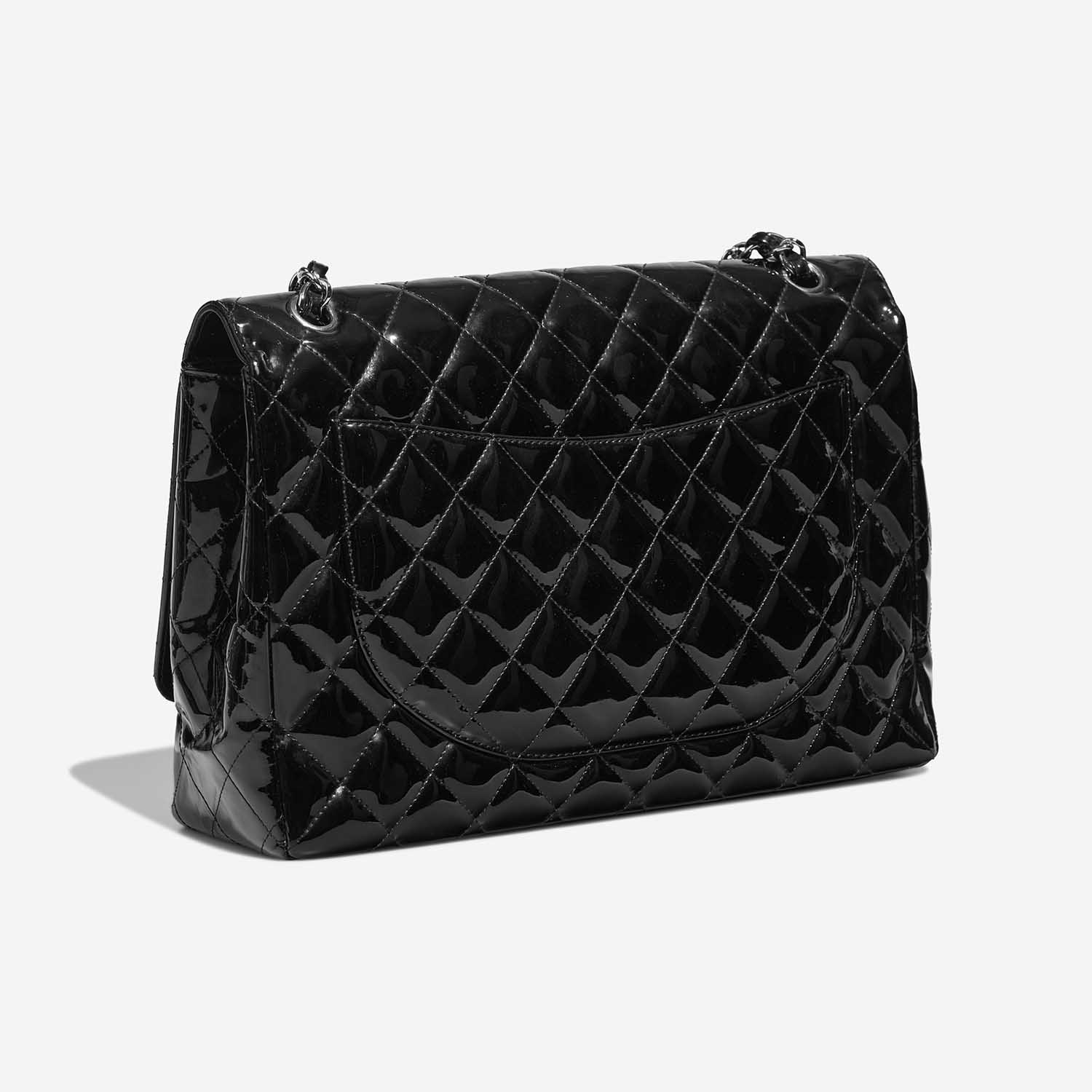 Chanel Timeless Maxi Black Side Back | Sell your designer bag on Saclab.com