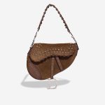 Dior Saddle Medium Brown Front  | Sell your designer bag on Saclab.com