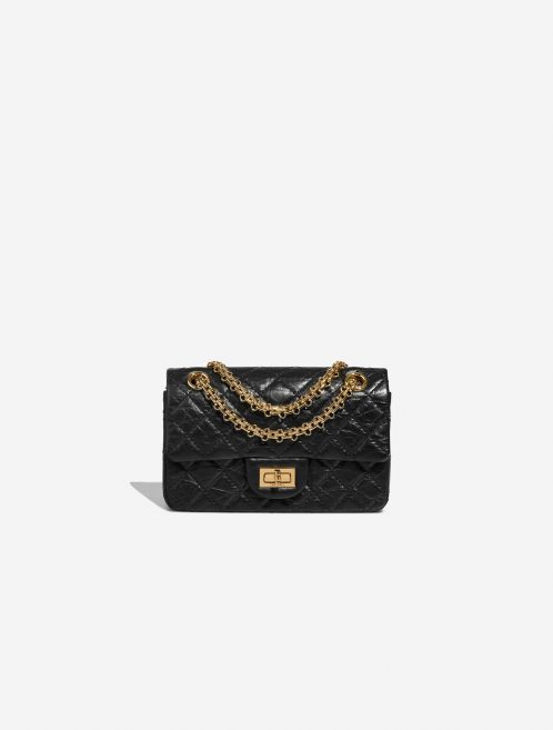 Chanel 255Reissue 224 Black Front  | Sell your designer bag on Saclab.com