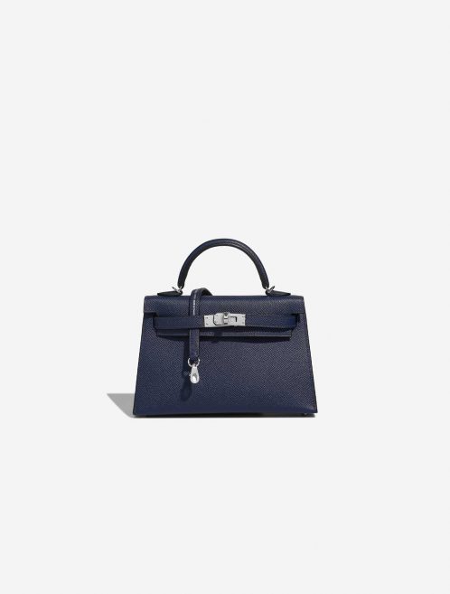 Hermès Kelly Mini Navy Front | Vendez votre sac de créateur sur Saclab.com