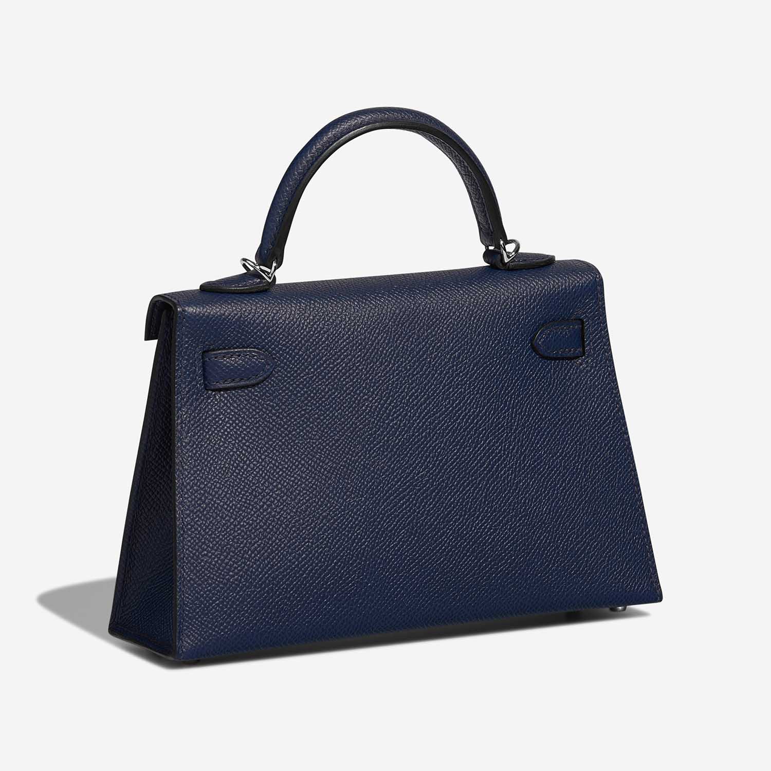 Hermès Kelly Mini Navy Side Back | Sell your designer bag on Saclab.com