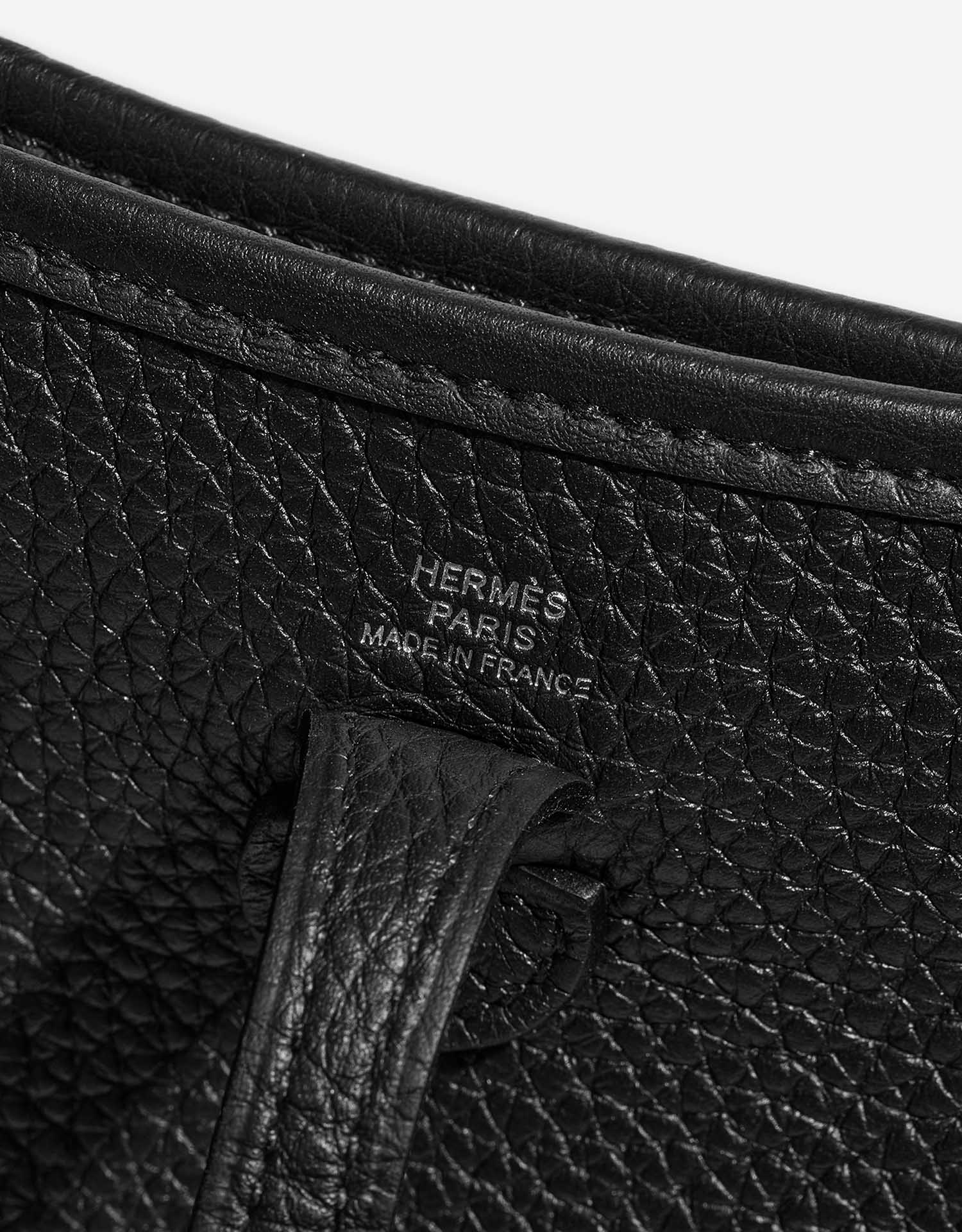 Hermès Evelyne 16 Black Logo  | Sell your designer bag on Saclab.com