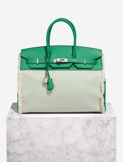 Hermès Birkin 35 Menthe Front  | Sell your designer bag on Saclab.com
