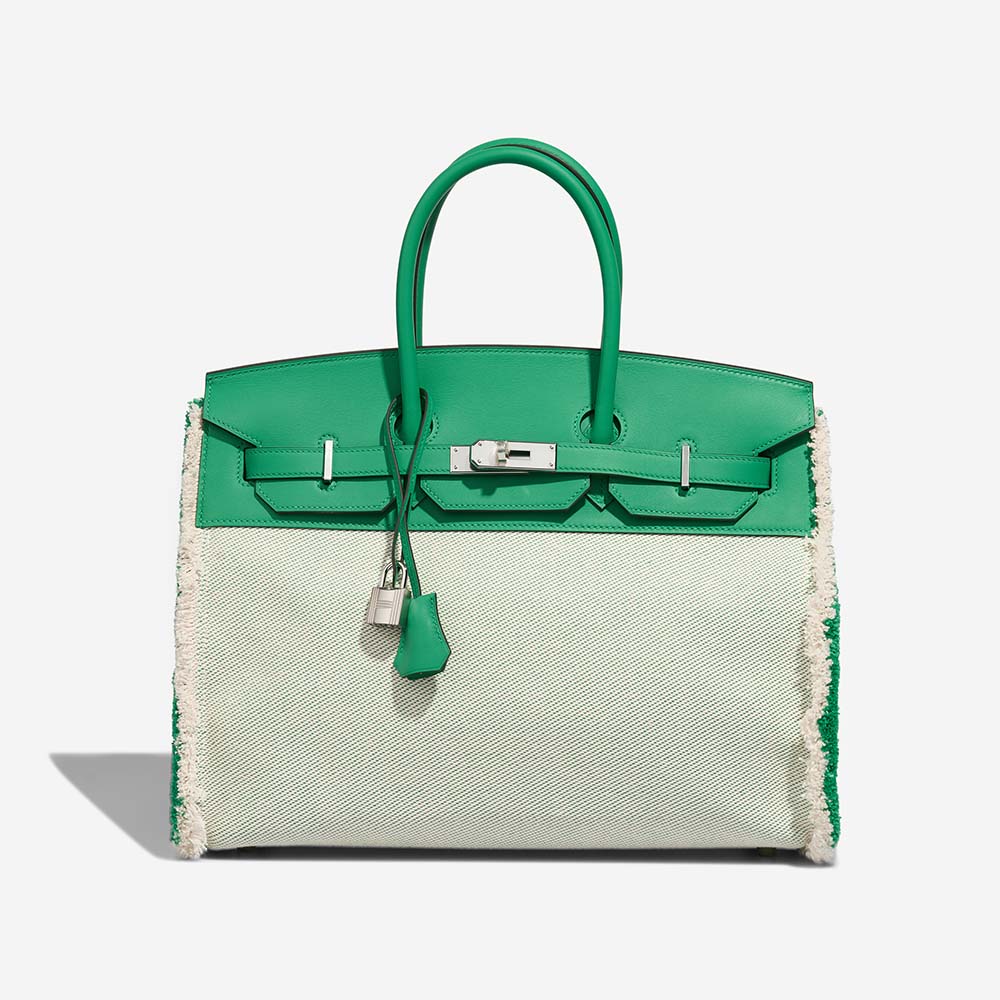 Hermès Birkin 35 Menthe Front  S | Sell your designer bag on Saclab.com