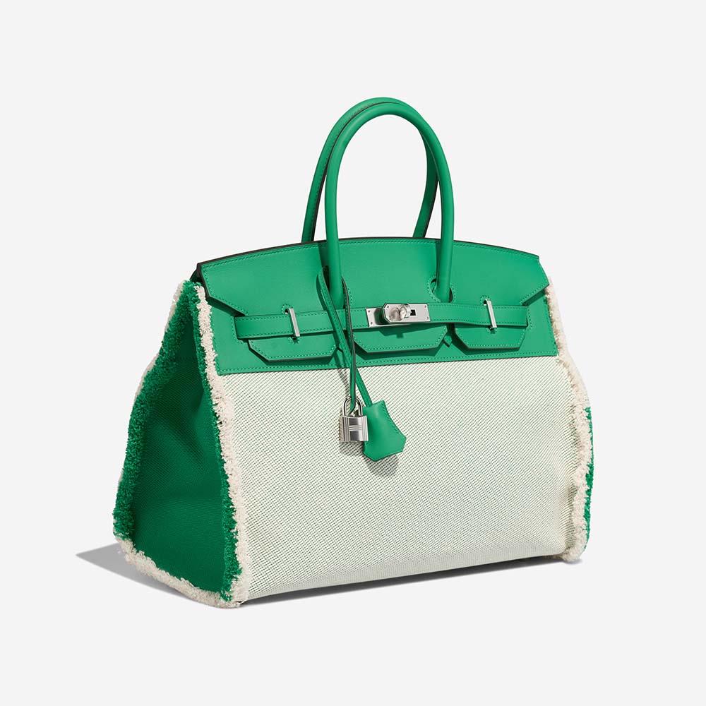 Hermès Birkin 35 Menthe Side Front | Verkaufen Sie Ihre Designer-Tasche auf Saclab.com