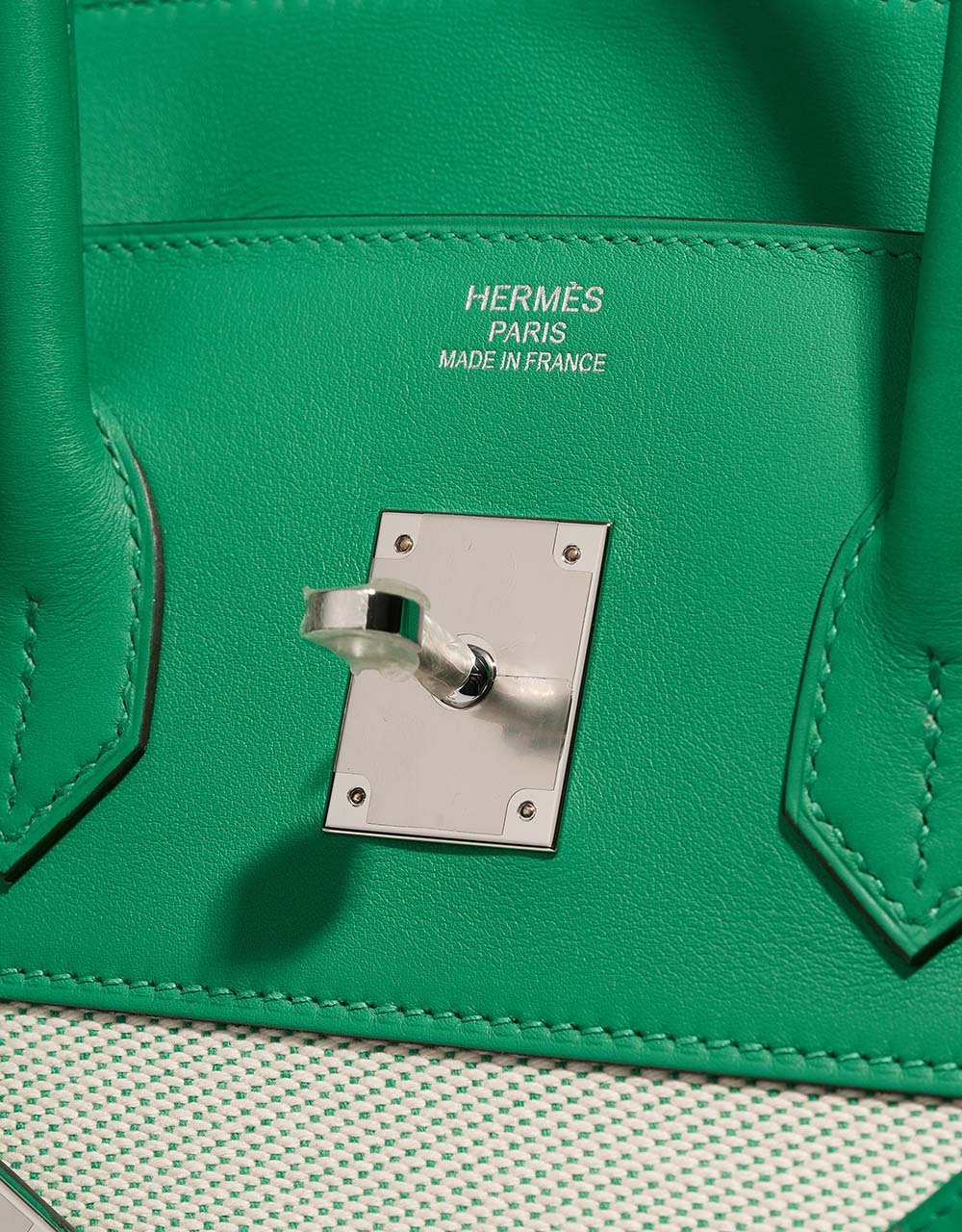Hermès Birkin 35 Menthe Logo  | Sell your designer bag on Saclab.com