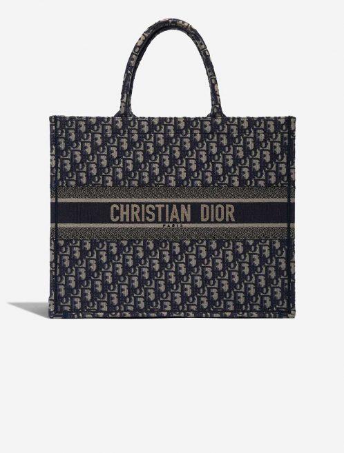 Dior BookTote Large Bleu Front | Vendre votre sac de créateur sur Saclab.com