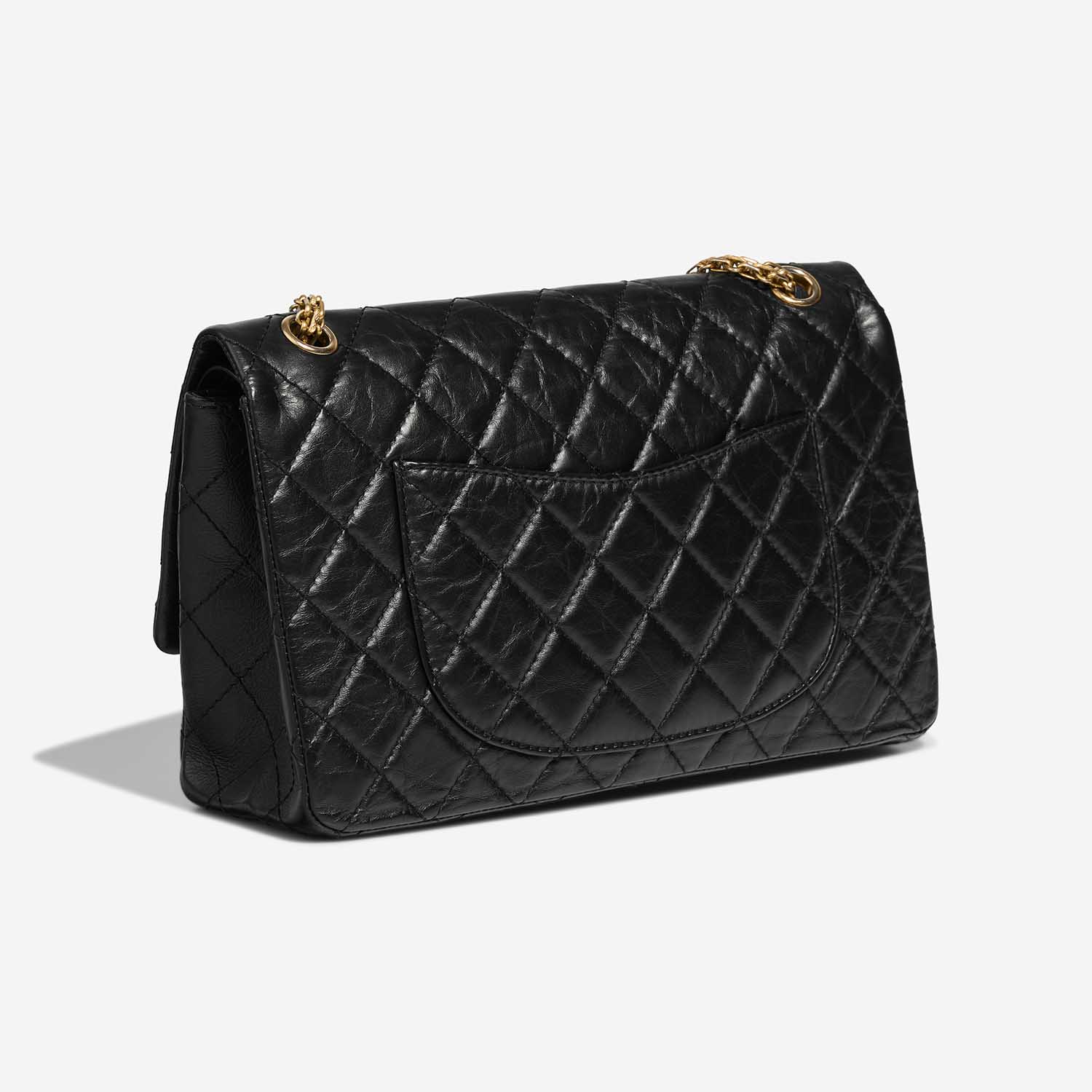 Chanel 255 226 Black Side Back | Sell your designer bag on Saclab.com
