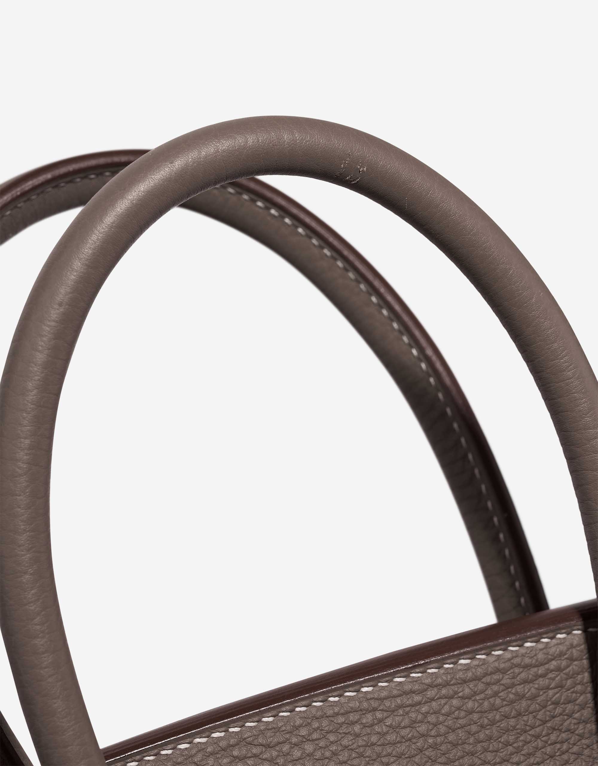 Hermès Birkin 35 Etoupe Gebrauchsspuren 1 | Verkaufen Sie Ihre Designertasche auf Saclab.com