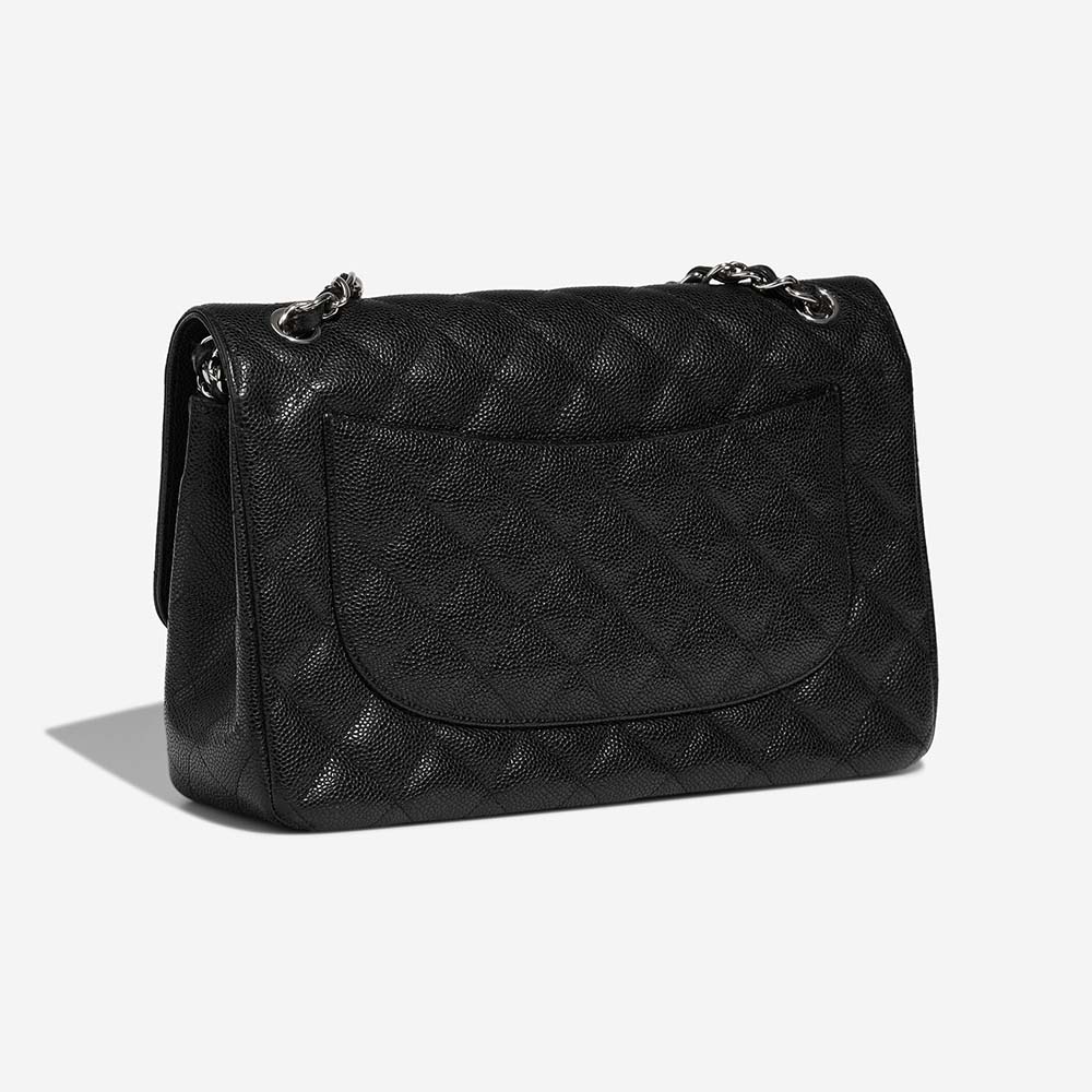 Chanel Timeless Jumbo Black Side Back | Verkaufen Sie Ihre Designer-Tasche auf Saclab.com