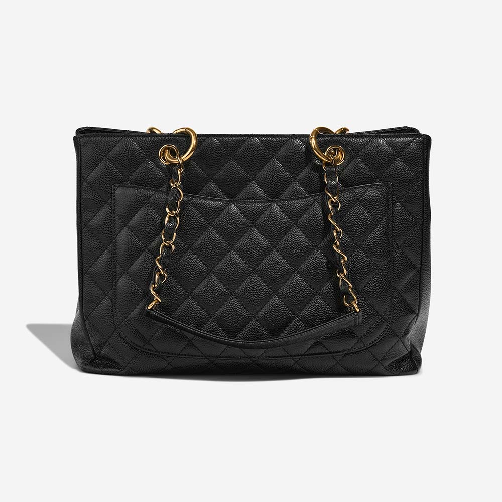 Chanel ShoppingTote Grande Black Back  | Sell your designer bag on Saclab.com