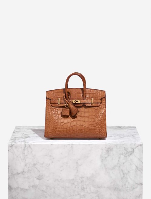 Hermès Birkin 20 Gold Front  | Sell your designer bag on Saclab.com
