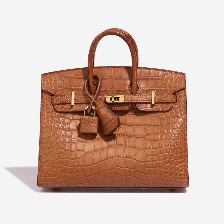 Hermès Birkin 20 Gold Front  S | Sell your designer bag on Saclab.com