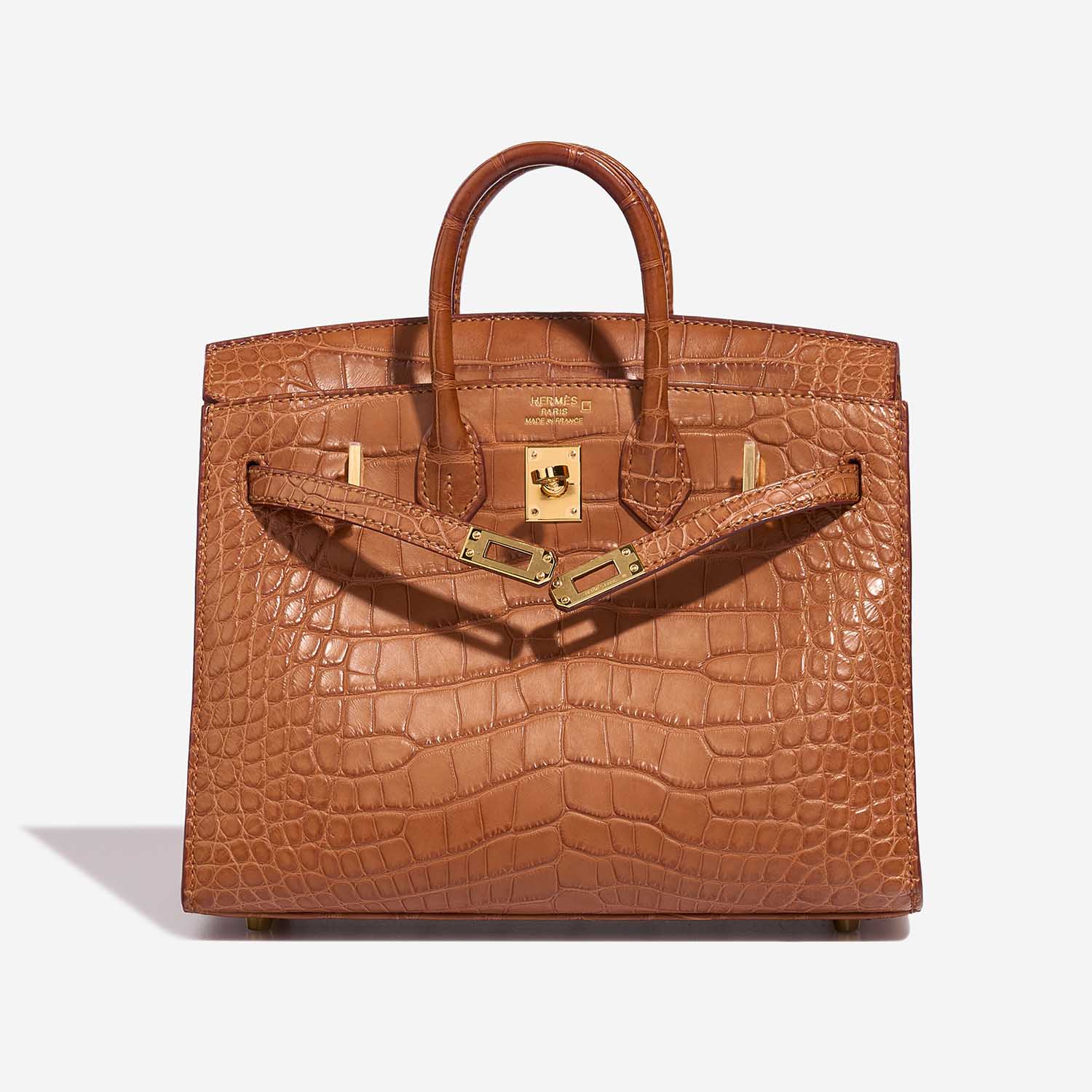 Hermès Birkin 20 Gold 3FO S | Sell your designer bag on Saclab.com