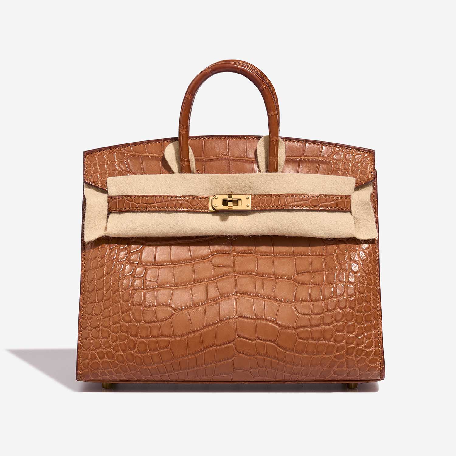 Hermès Birkin 20 Gold 4FV S | Sell your designer bag on Saclab.com