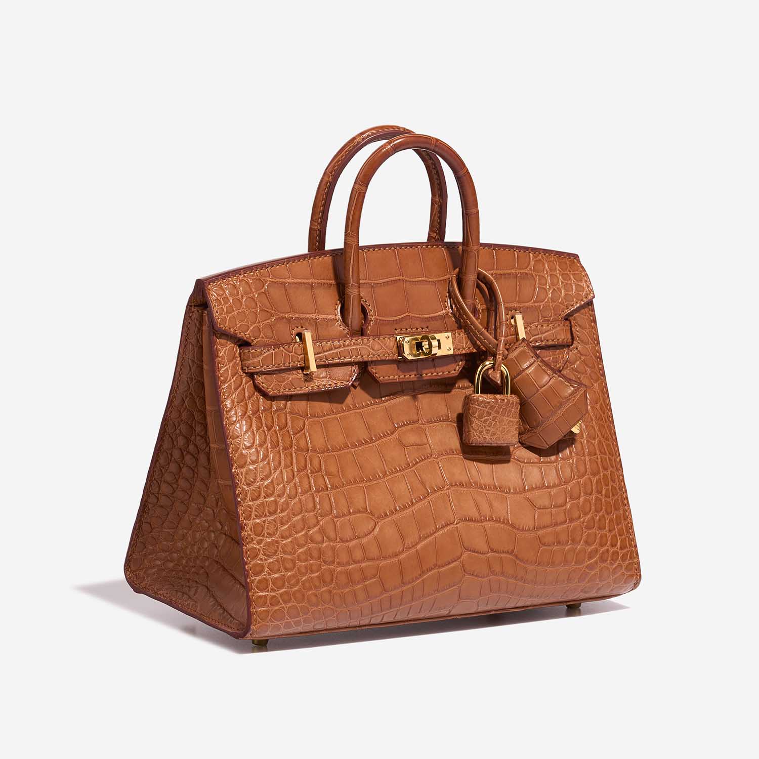 Hermès Birkin 20 Gold Side Front  | Sell your designer bag on Saclab.com