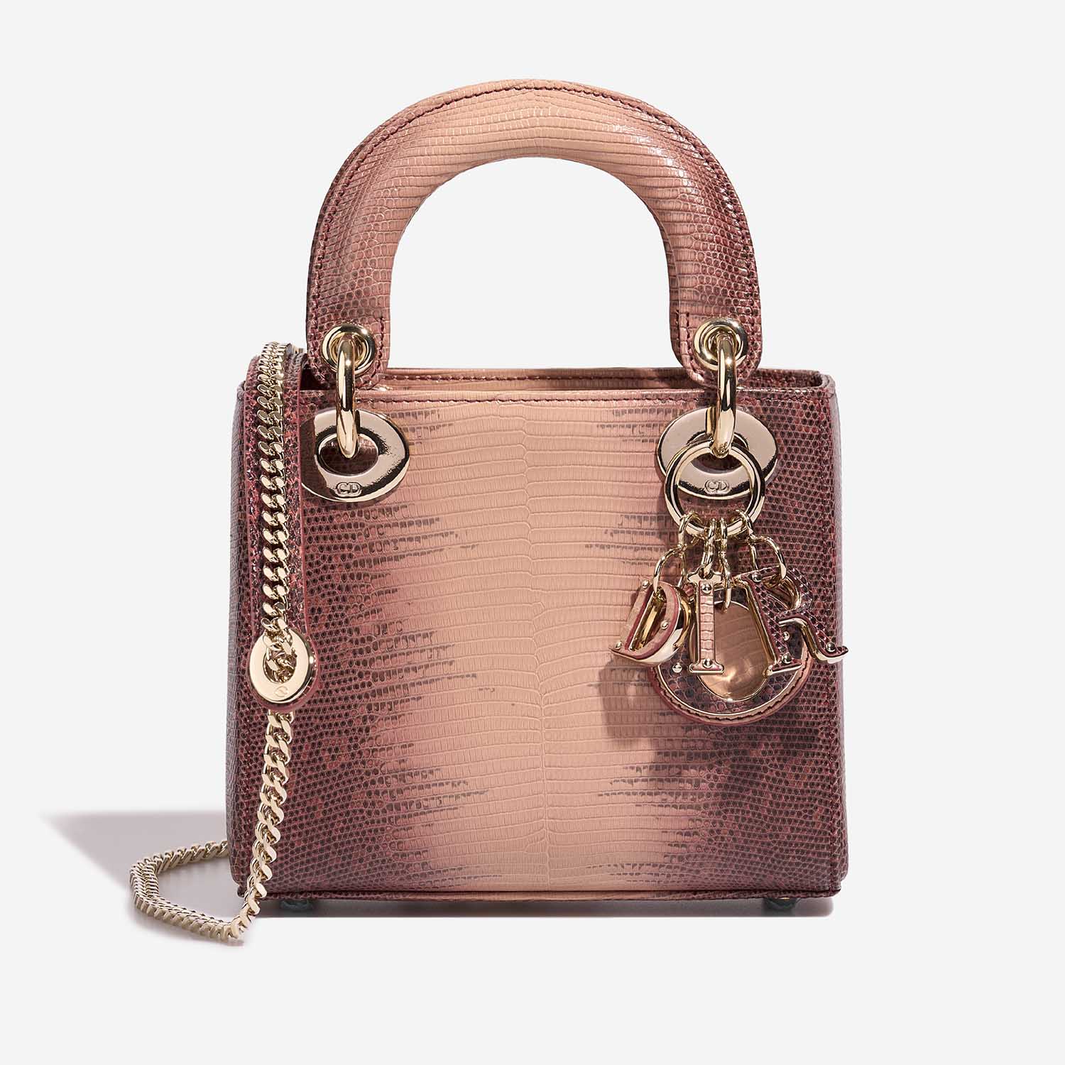 Dior Lady Mini Mauve-Pourpre Front S | Vendre votre sac de créateur sur Saclab.com