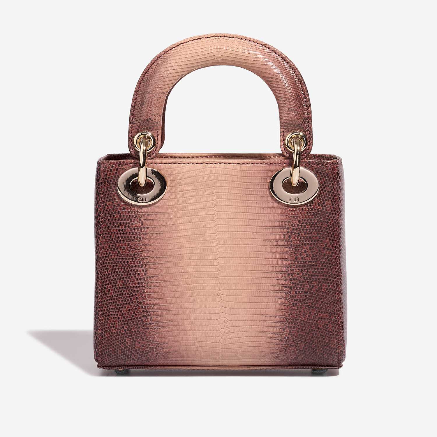 Dior Lady Mini Mauve-Purple Back  | Sell your designer bag on Saclab.com