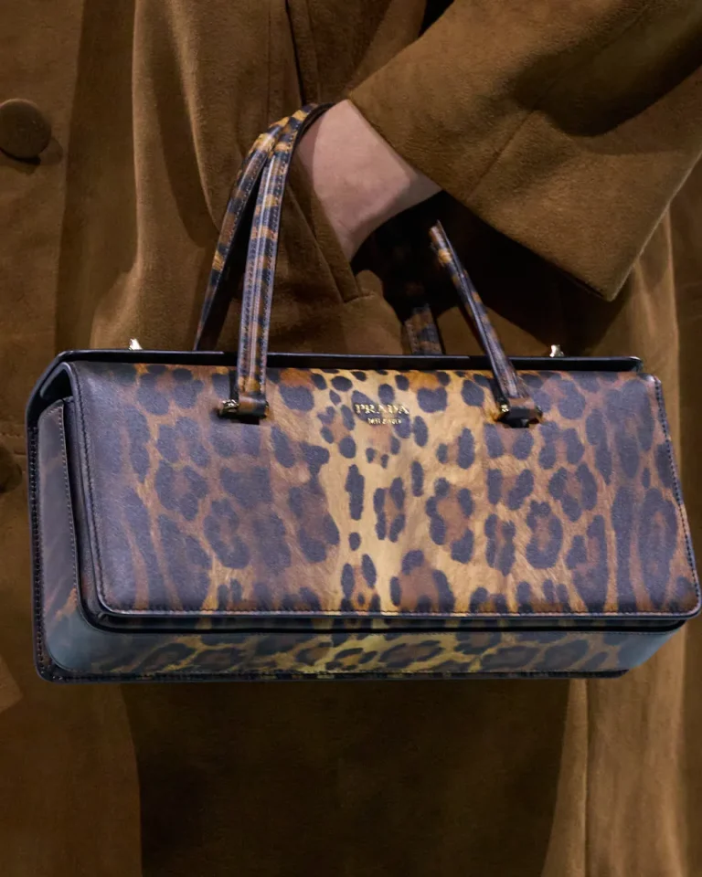 Animal Print Bag Trend 2025 - Prada