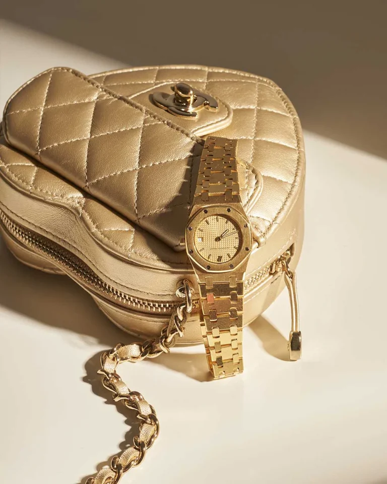 Chanel Heart Bag Gold | Audemars Piguet Royal Oak