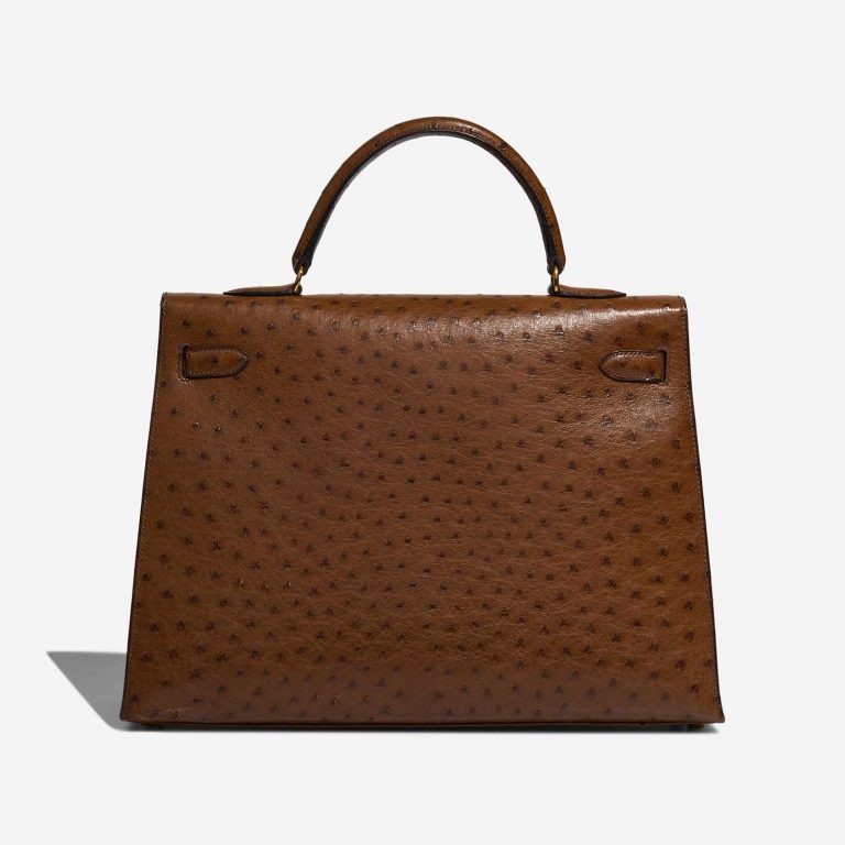 Hermès Kelly 35 TabacCamel Back  | Sell your designer bag on Saclab.com