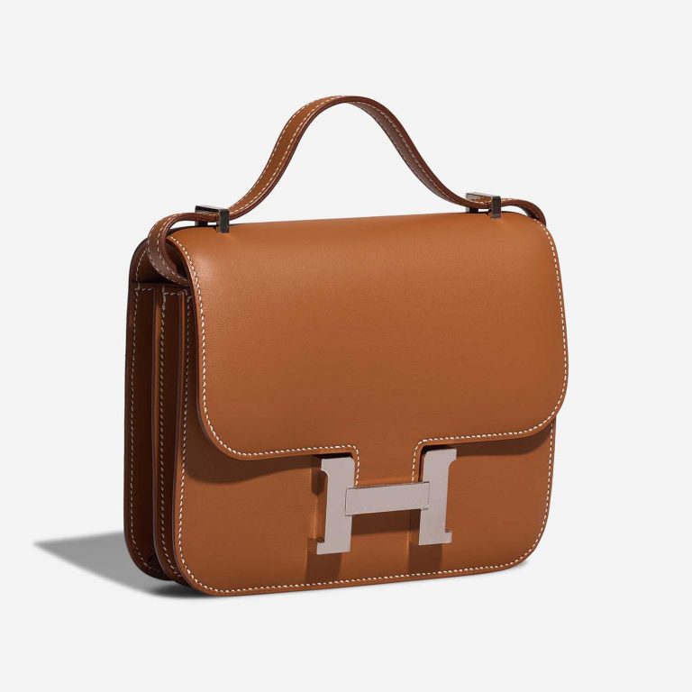 Hermès Constance 18 Gold Side Front  | Sell your designer bag on Saclab.com