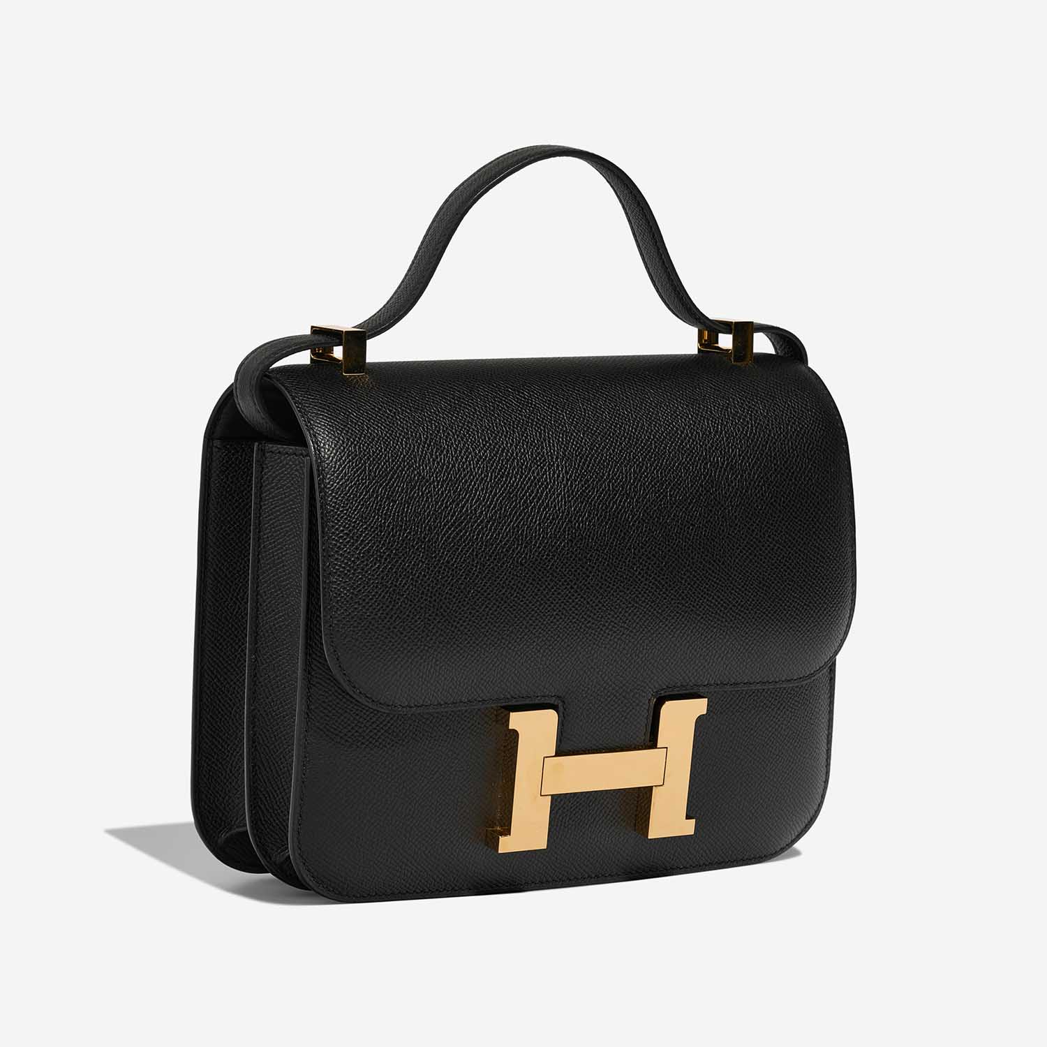 Hermès Constance 24 Black Side Front  | Sell your designer bag on Saclab.com