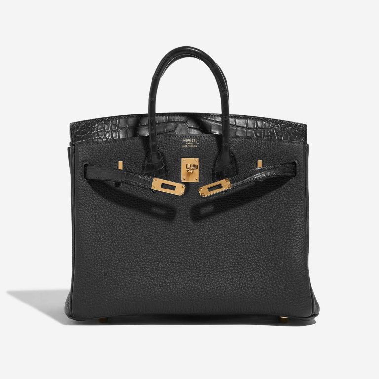 Hermès Birkin 25 Black 3FO S | Sell your designer bag on Saclab.com