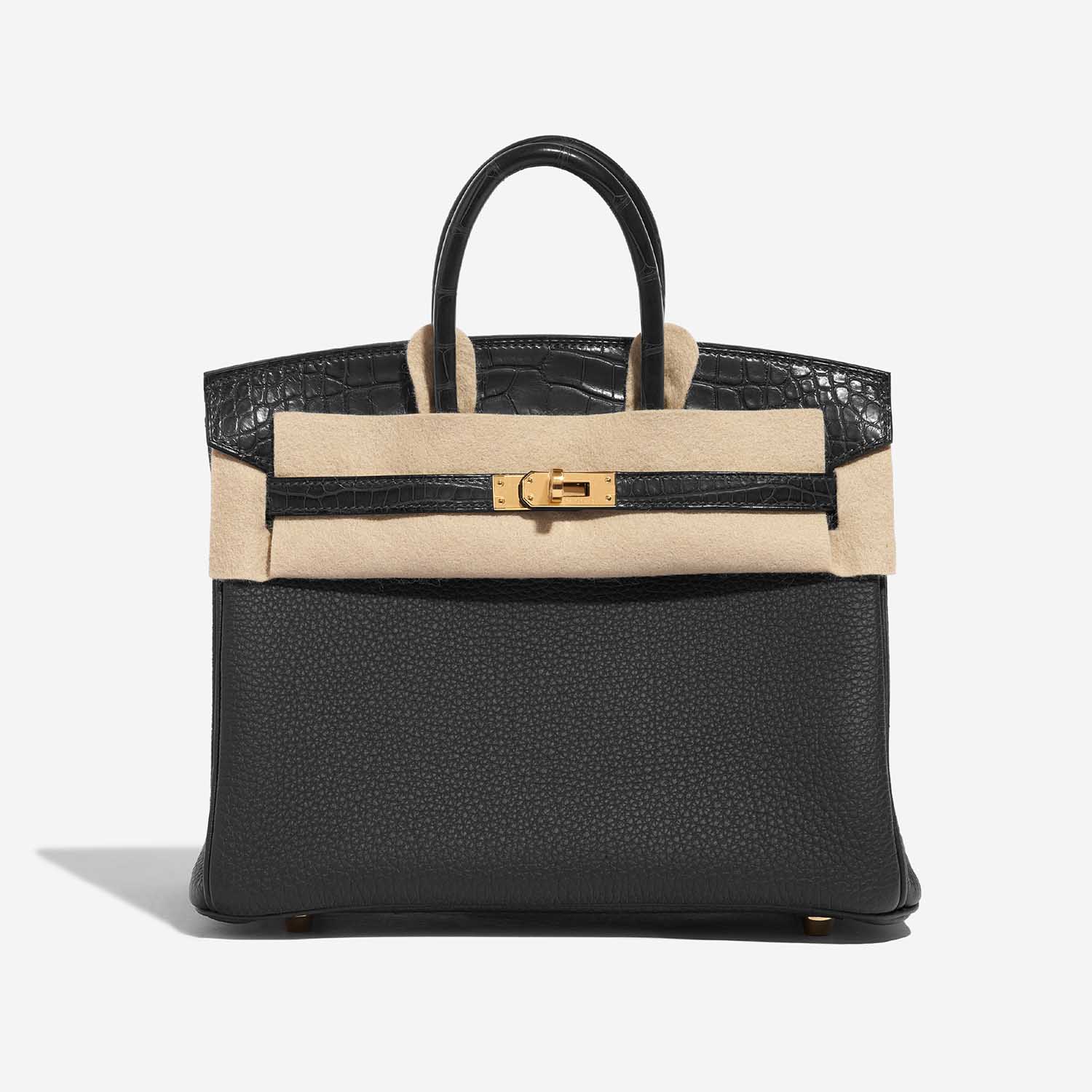 Hermès Birkin 25 Black 4FV S | Sell your designer bag on Saclab.com
