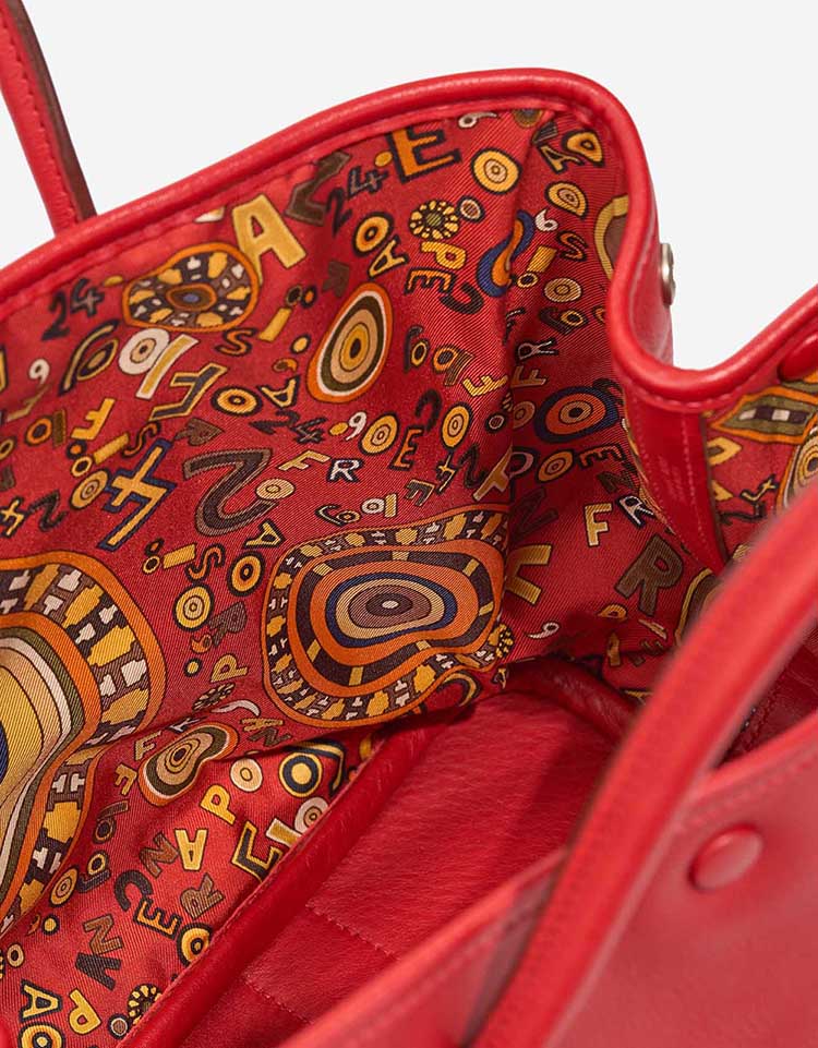 Hermès Garden Party 30 Evercolor Rouge Vif Inside | Sell your designer bag