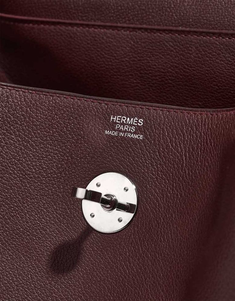 Hermès Lindy 30 Evercolor Rouge Sellier Logo | Sell your designer bag