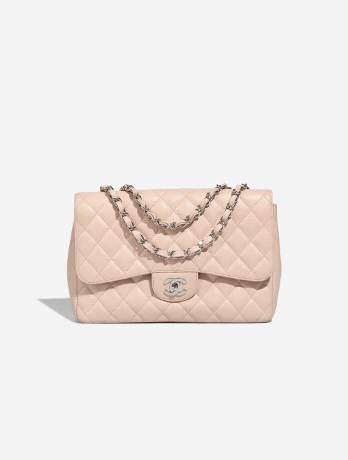 Chanel Timeless Jumbo Cream Front  | Sell your designer bag on Saclab.com
