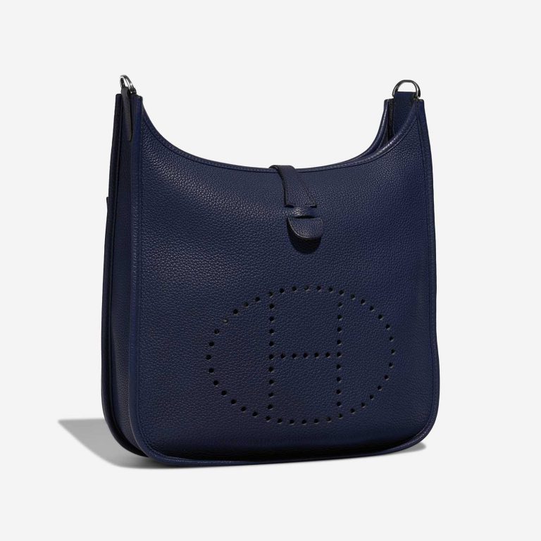 Hermès Evelyne 29 BleuSaphir Side Front | Vendez votre sac de créateur sur Saclab.com