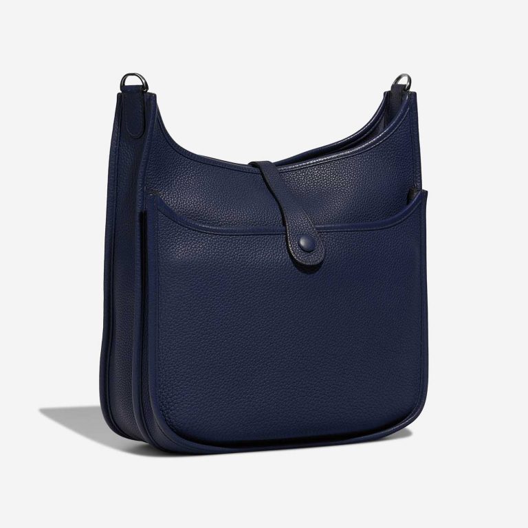 Hermès Evelyne 29 BleuSaphir Côté Dos | Vendez votre sac de créateur sur Saclab.com