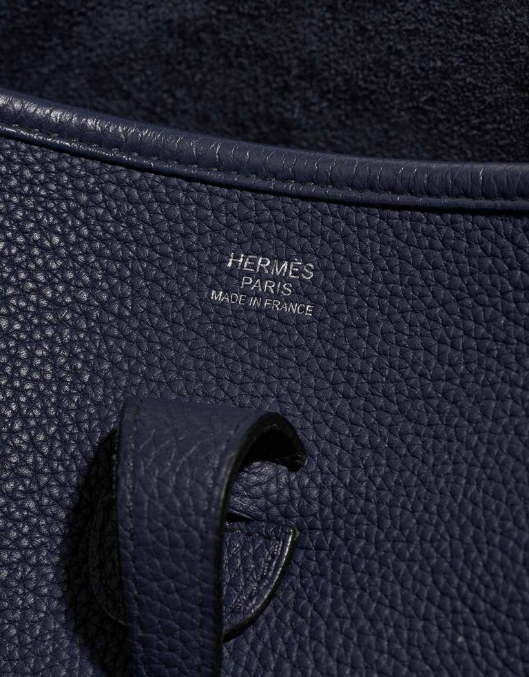 Hermès Evelyne 29 BleuSaphir Logo | Vendez votre sac de créateur sur Saclab.com