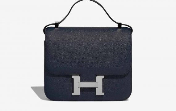 Hermès Constance 24 BleuIndigo Front  | Sell your designer bag on Saclab.com