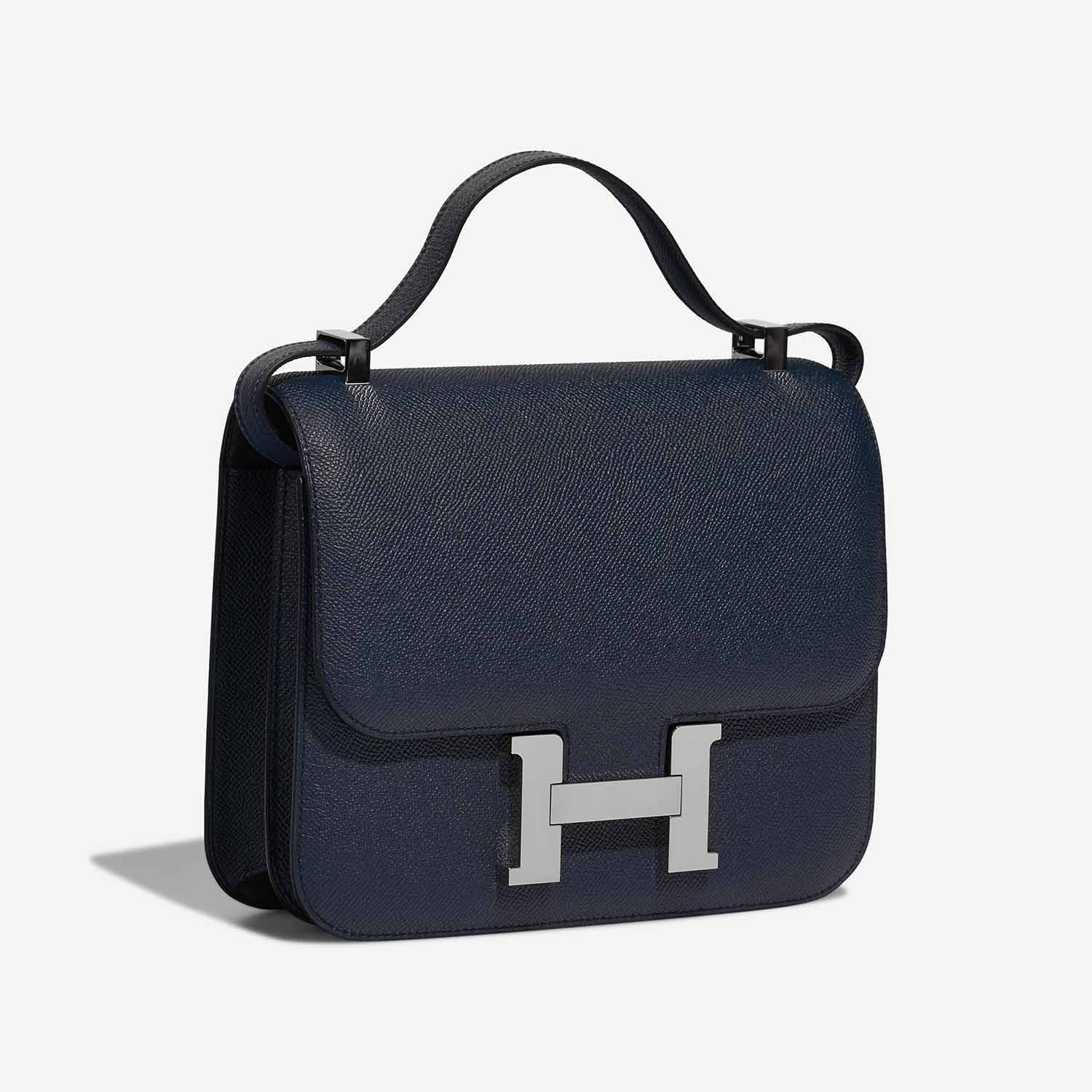 Hermès Constance 24 BleuIndigo Side Front  | Sell your designer bag on Saclab.com
