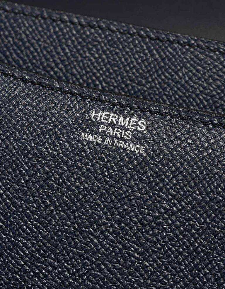 Hermès Constance 24 BleuIndigo Logo  | Sell your designer bag on Saclab.com