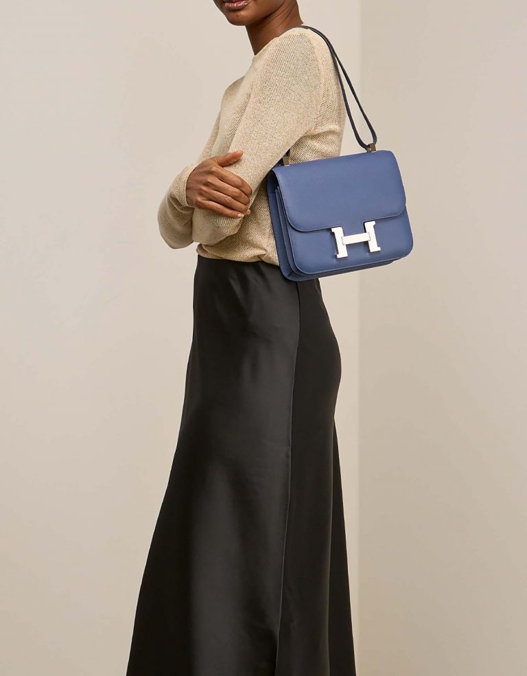 Hermès Constance 24 BleuBrighton Front | Verkaufen Sie Ihre Designer-Tasche auf Saclab.com