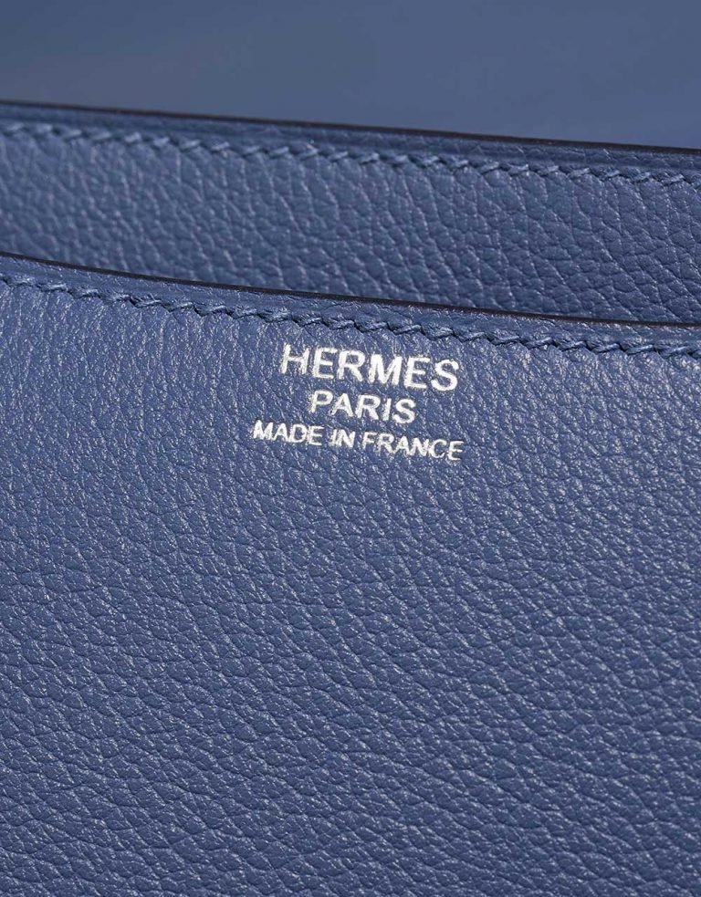 Hermès Constance 24 BleuBrighton Logo  | Sell your designer bag on Saclab.com