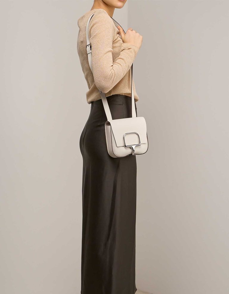 Hermès Della Cavalleria Mini Epsom Nata Front | Sell your designer bag