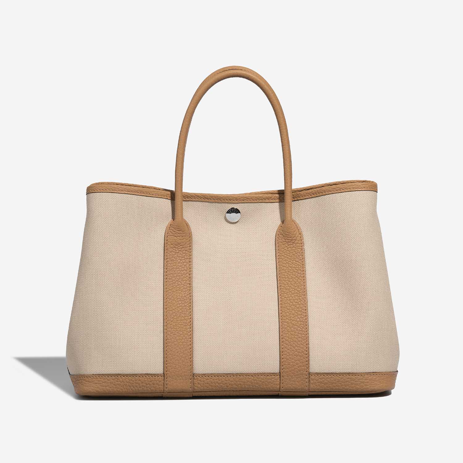 Hermès GardenParty 30 Beton-Biscuit Back  | Sell your designer bag on Saclab.com