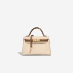 Hermès KellyHSS Mini Craie Front  | Sell your designer bag on Saclab.com