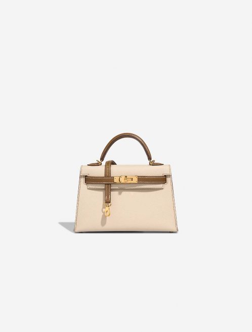 Hermès KellyHSS Mini Craie Front  | Sell your designer bag on Saclab.com