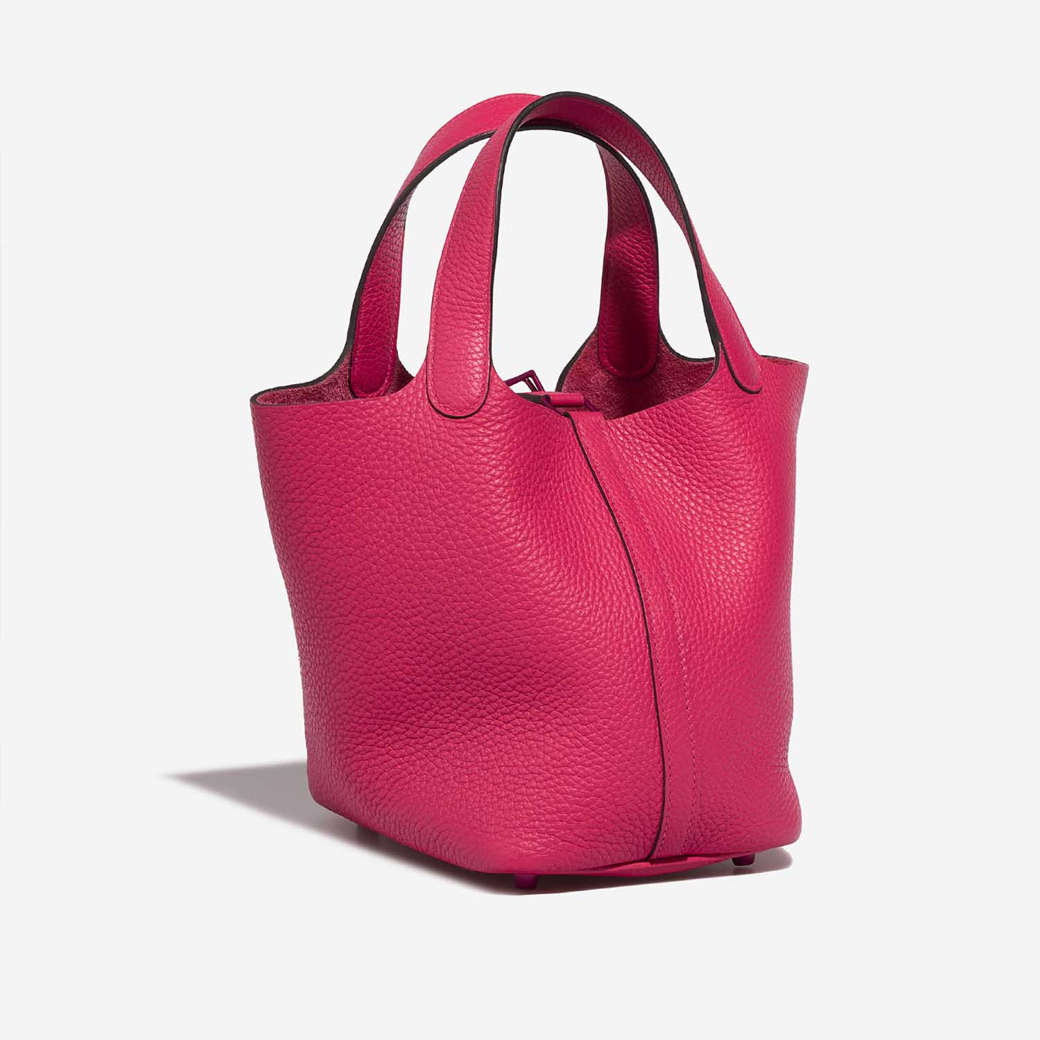Hermès Picotin 18 RoseMexico Side Back | Sell your designer bag on Saclab.com